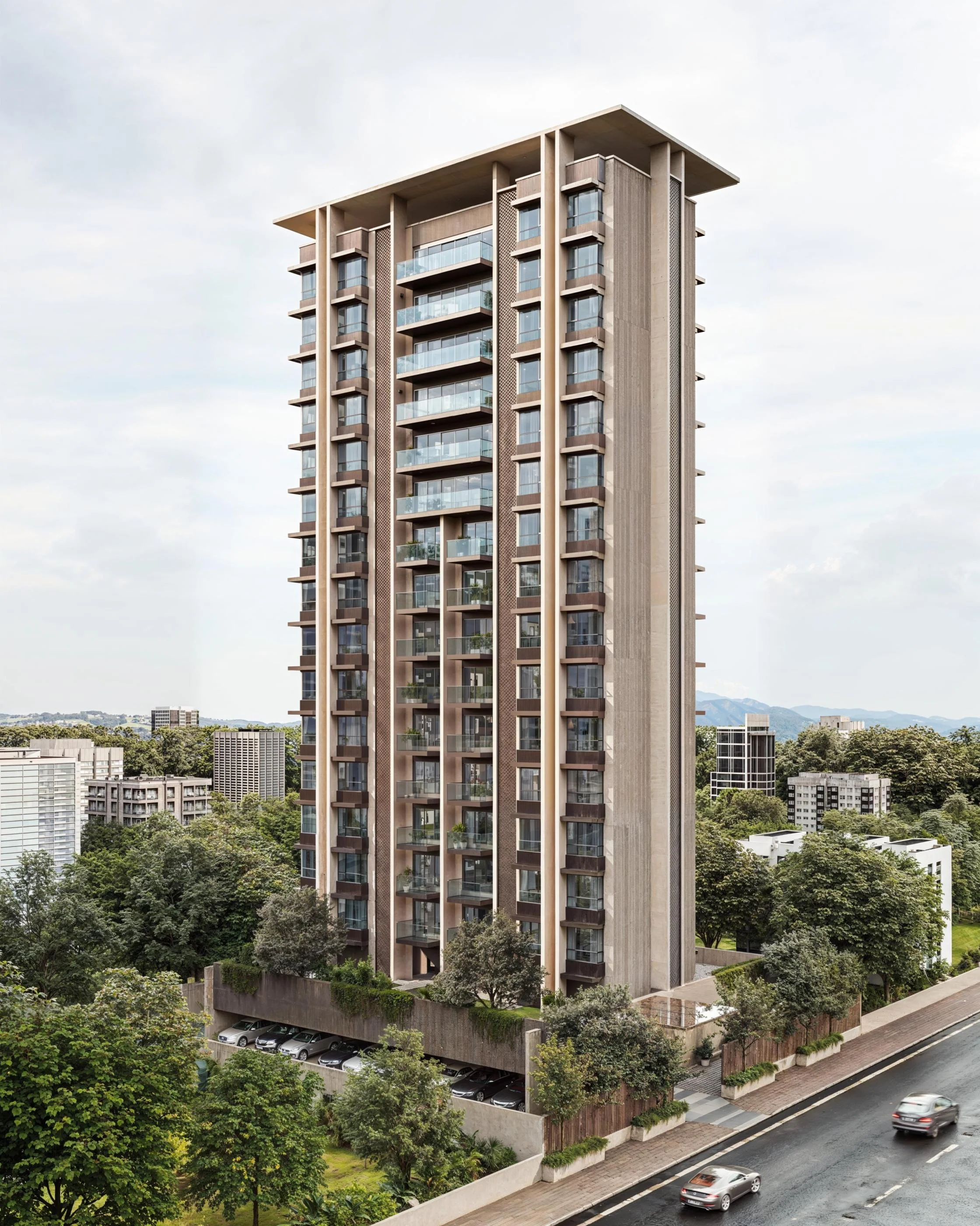 mumbai juhu tower exterior day 3d view
