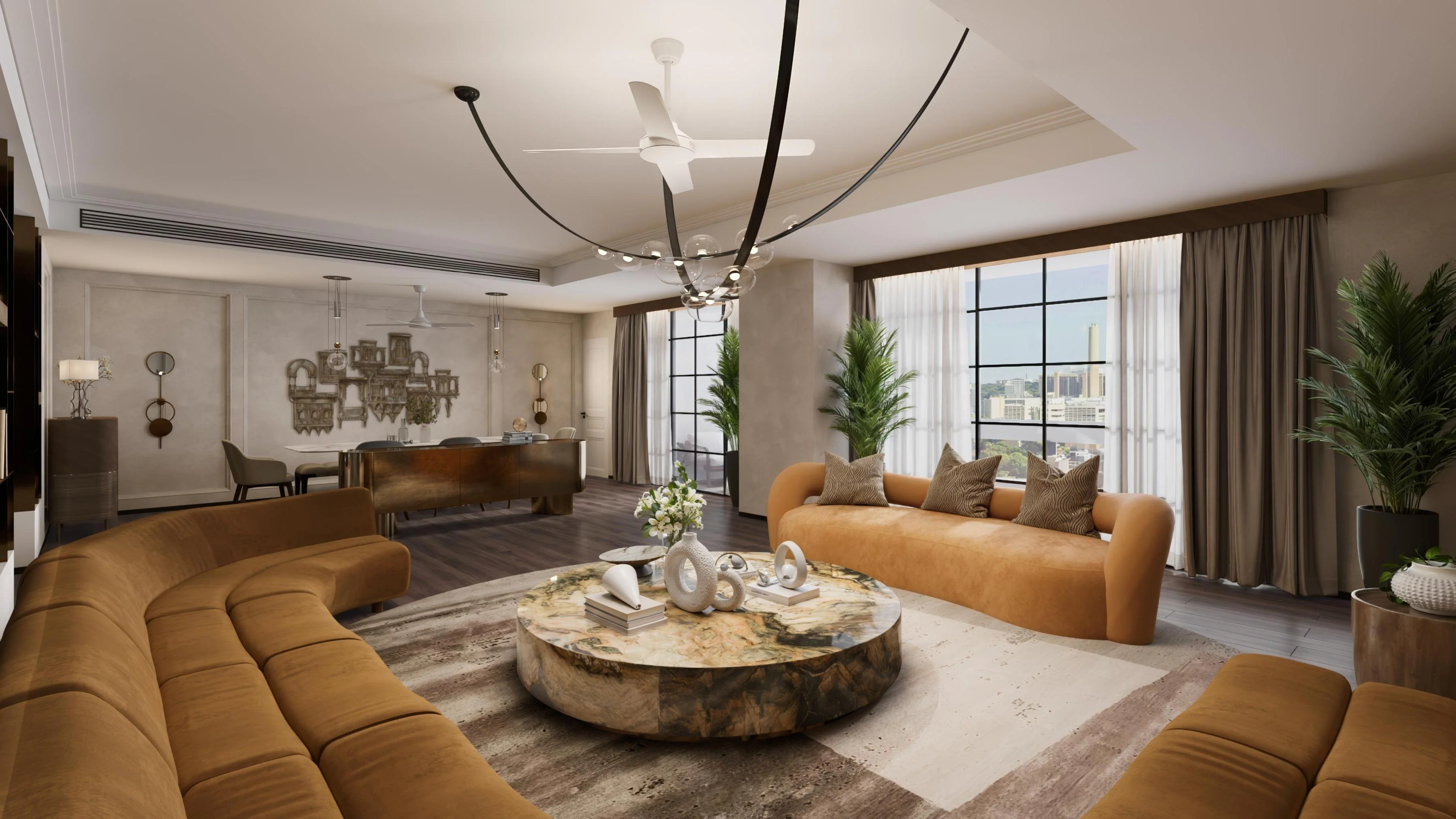 mumbai apartment 3d view