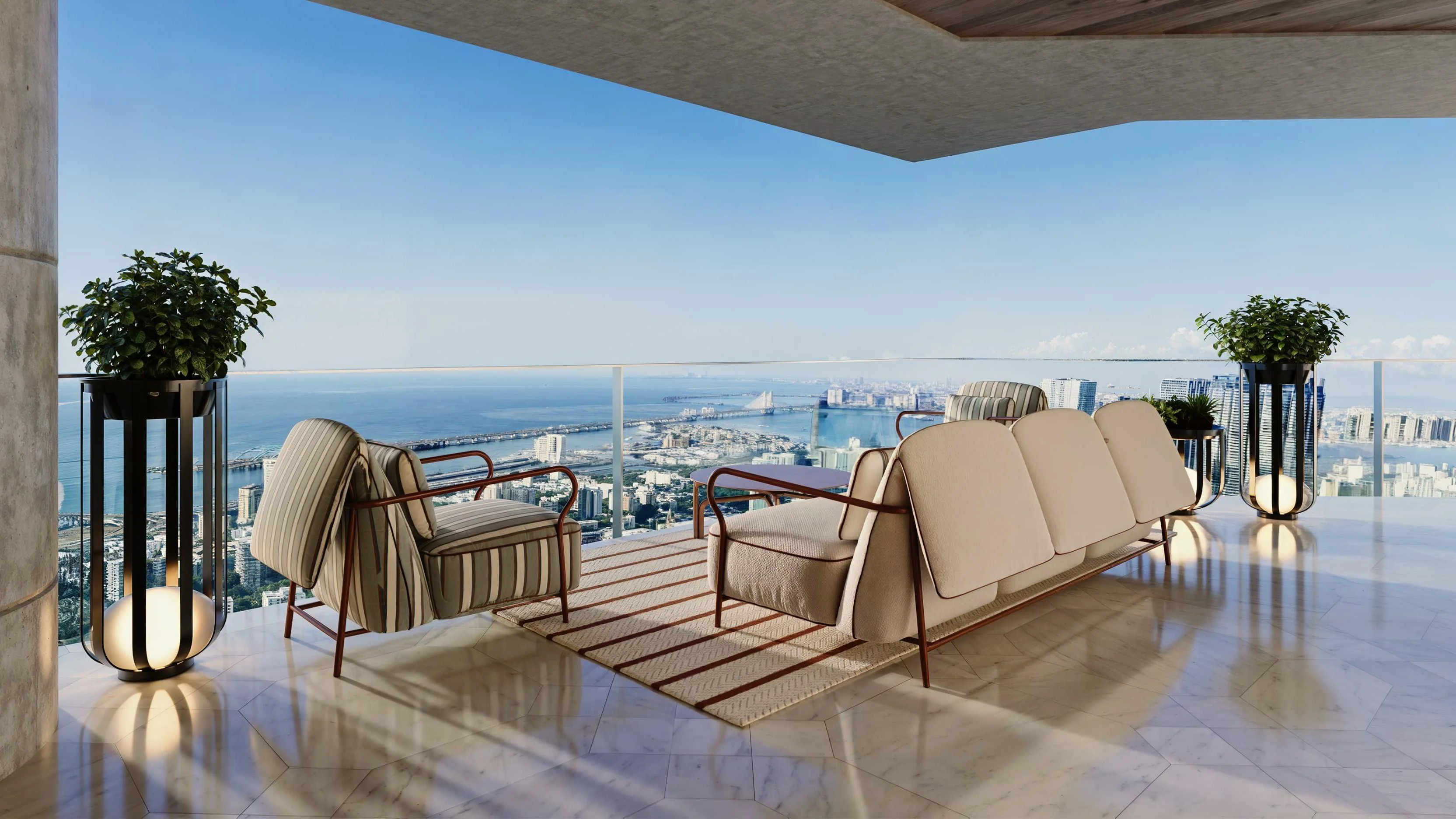 mumbai palais royal terrace 3d view