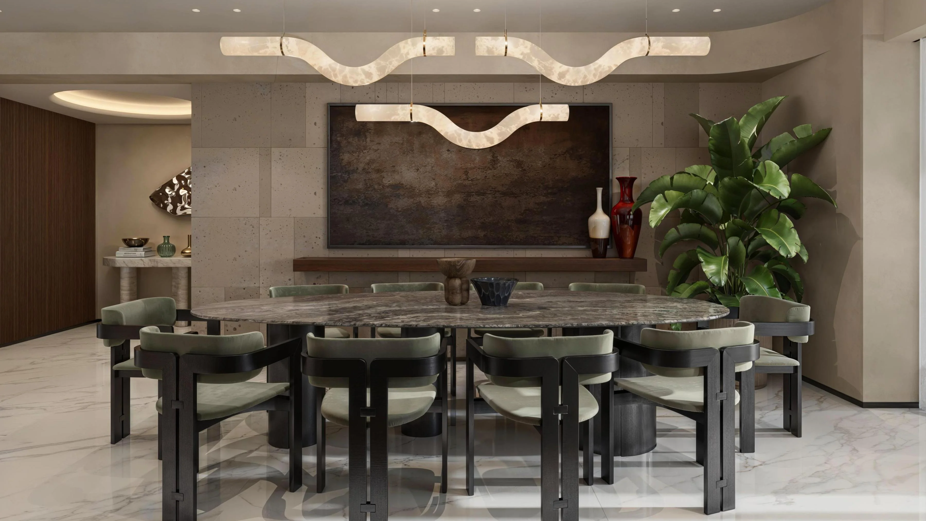 mumbai sharukh khan dining area day