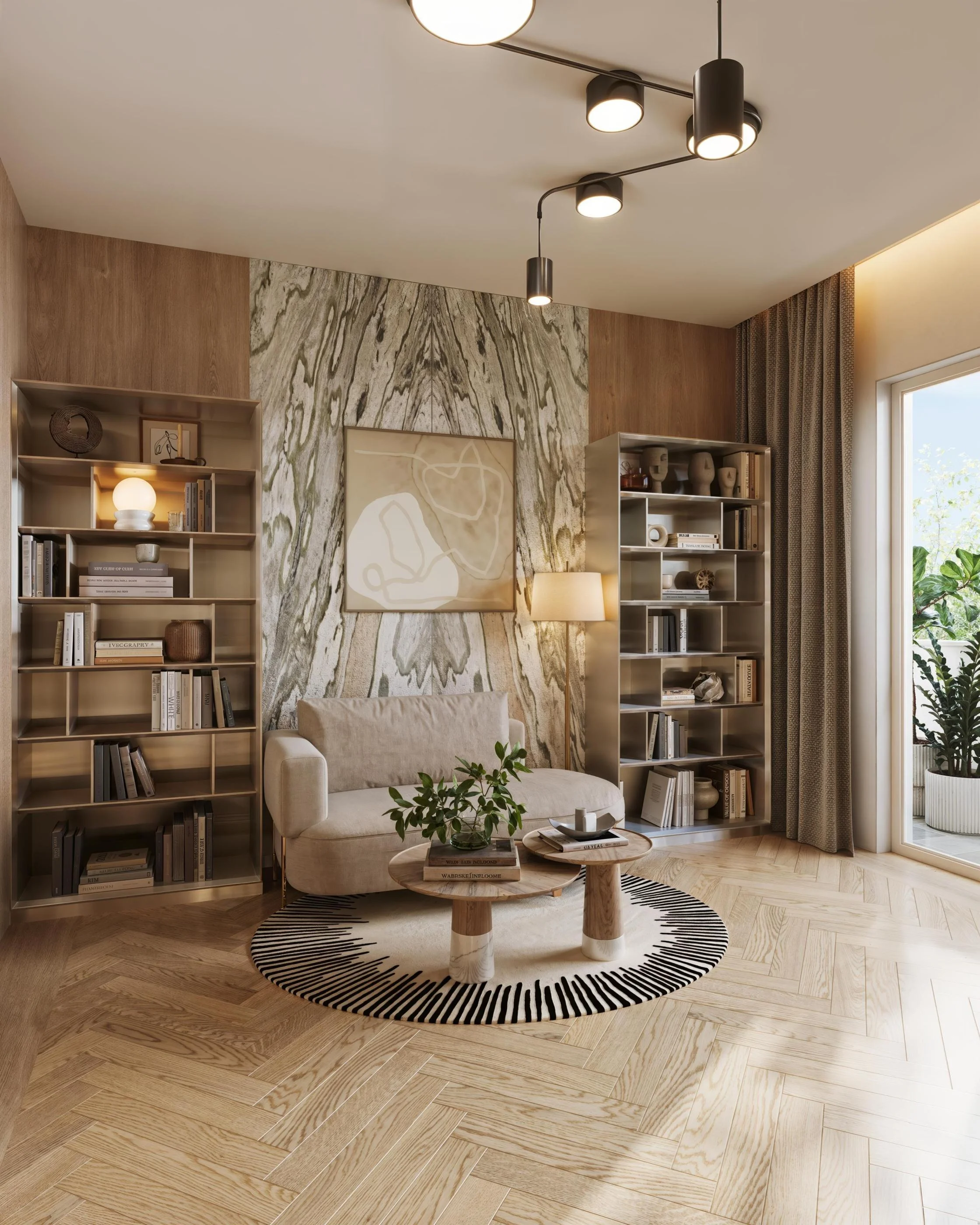 adani study room 3d view