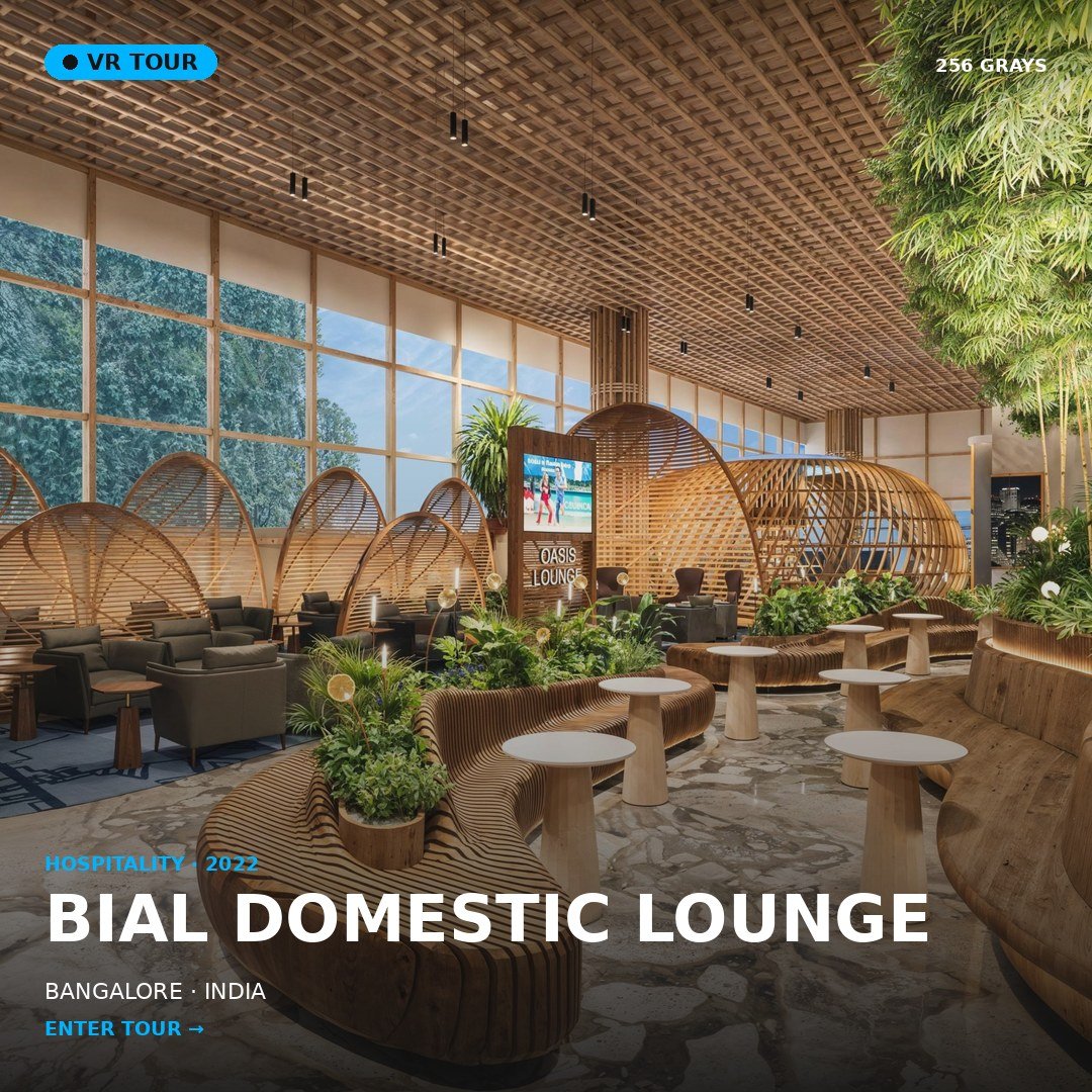 BIAL Domestic Lounge virtual tour preview