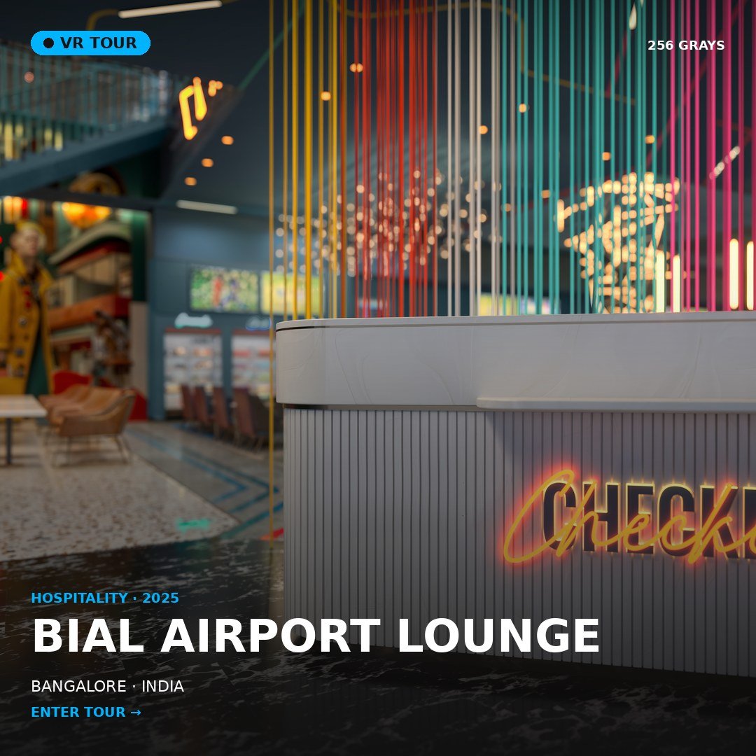BIAL Airport Lounge virtual tour preview